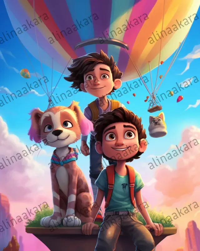 Childrens Book Covers Pixarstyle