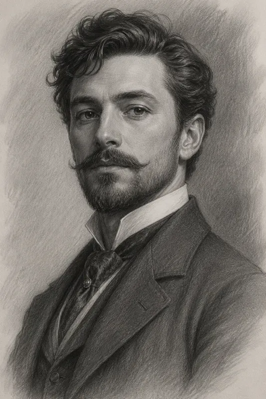 Elegant Graphite Portrait Sketches
