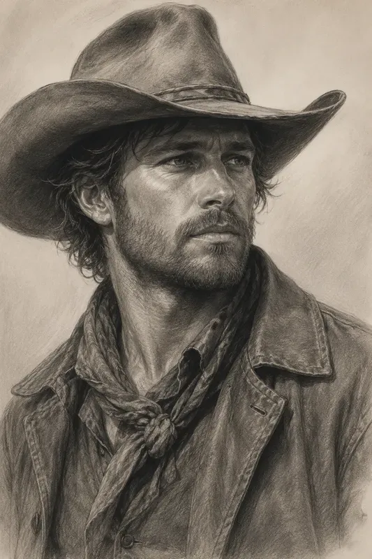 Elegant Graphite Portrait Sketches