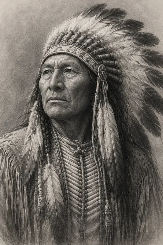 Elegant Graphite Portrait Sketches