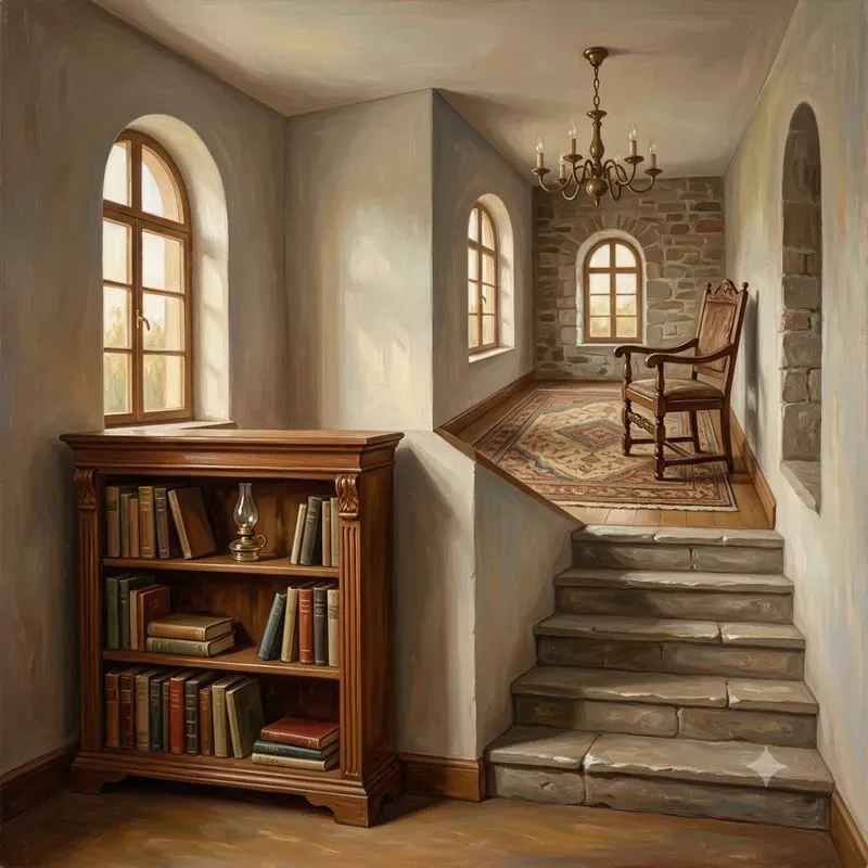 Surreal Optical Illusion Oil Paintings