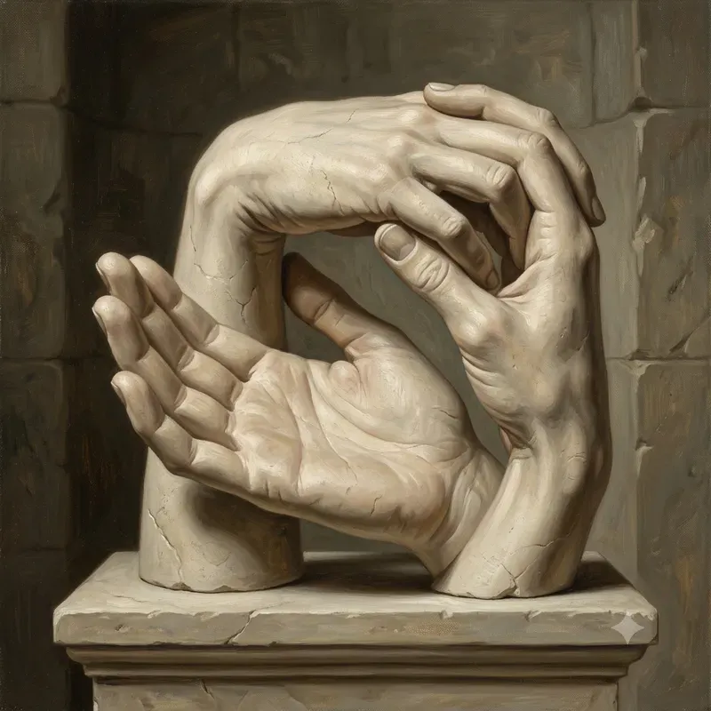 Surreal Optical Illusion Oil Paintings