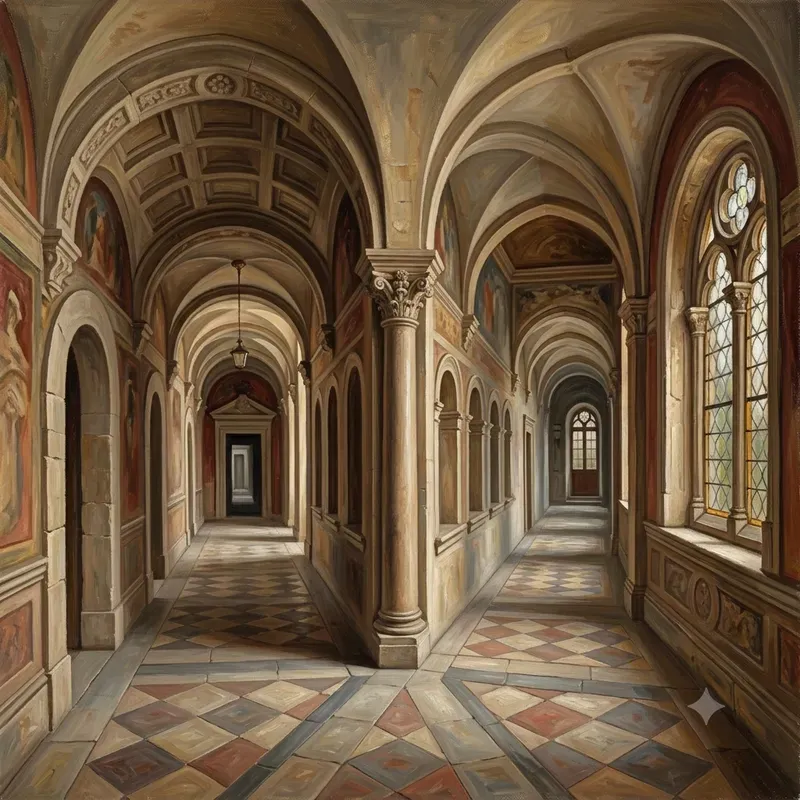 Surreal Optical Illusion Oil Paintings