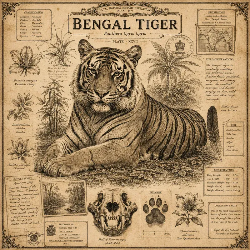 Victorian Nature Engravings Art
