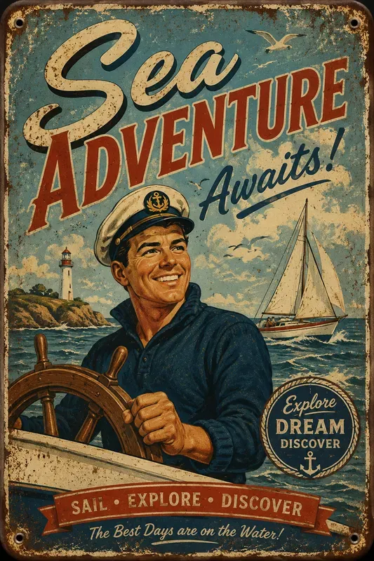 Retro Vintage Poster Generator