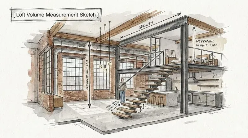 Measured Dream House Sketches