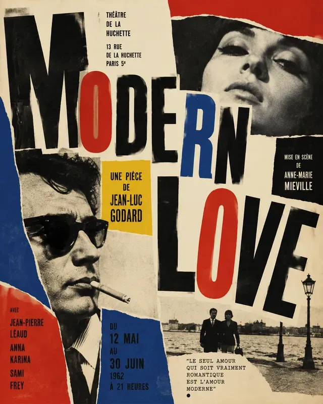 French New Wave Theater Posters