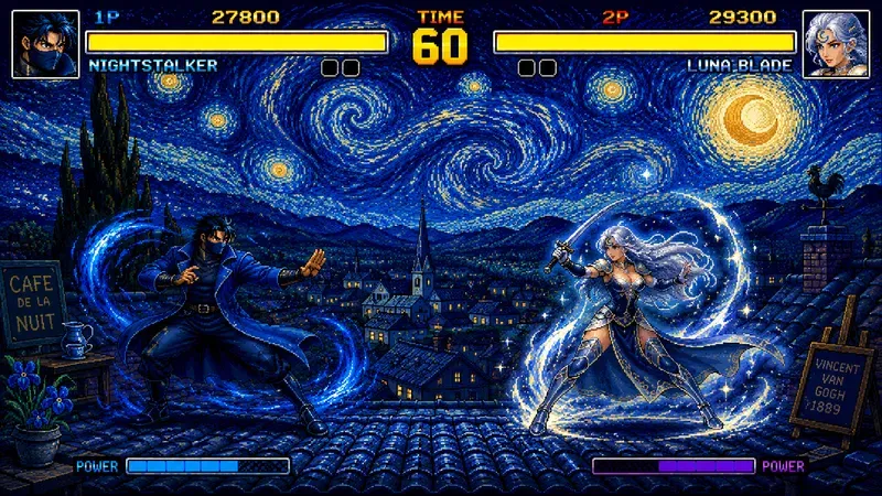 Classic Art Battle Arena Generator