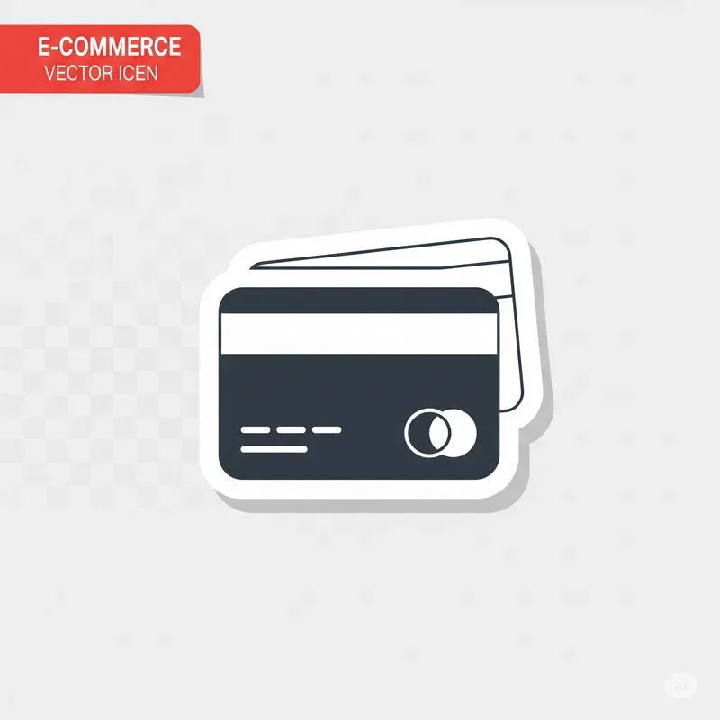 Ecommerce Icon Sticker Designs