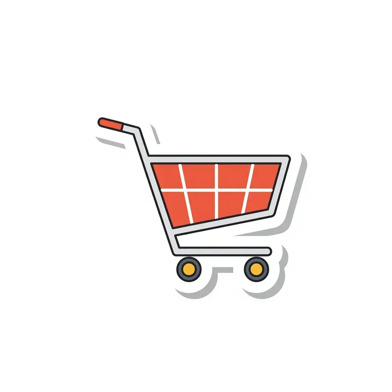 Ecommerce Icon Sticker Designs