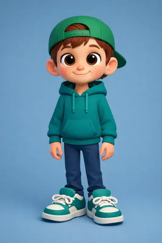3D Cartoon Kids Babies Characters