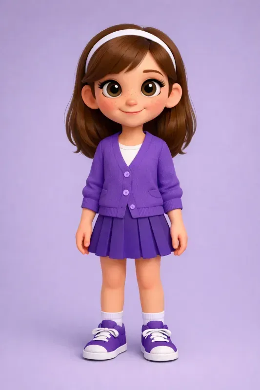3D Cartoon Kids Babies Characters