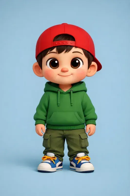 3D Cartoon Kids Babies Characters