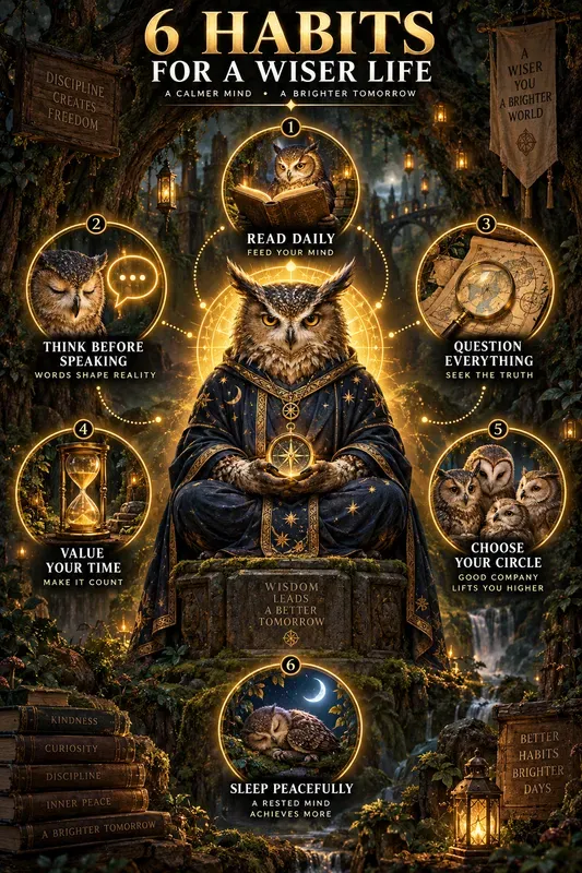Six Habits Wisdom Posters