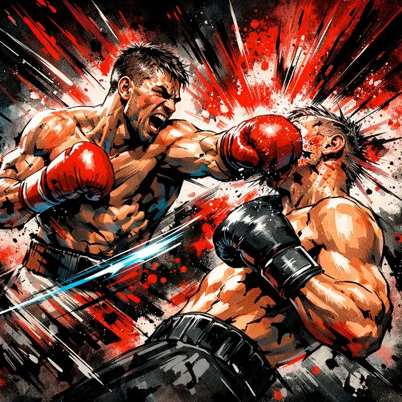 Dynamic Sports Splash Art Generator