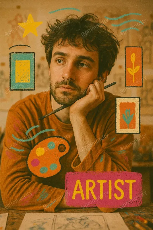 Handdrawn Digital Portraits