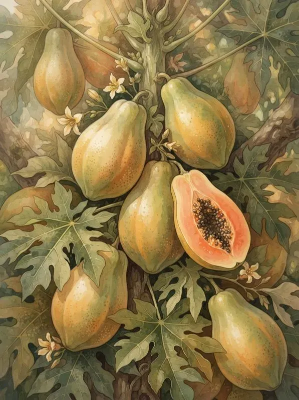 Golden Watercoloroil Posters