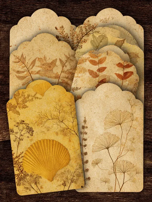 Vintage Junk Journal Pocket Envelopes