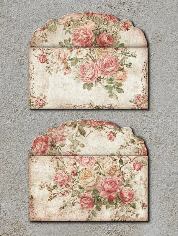 Vintage Junk Journal Pocket Envelopes