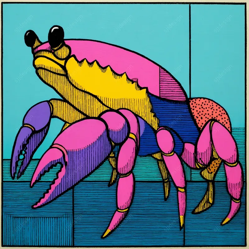 Neon Comic Pop Art