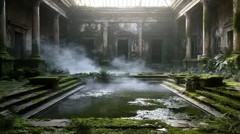 Abandoned Pools Art Generator