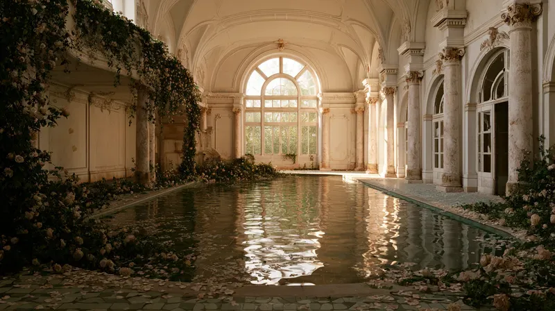 Abandoned Pools Art Generator