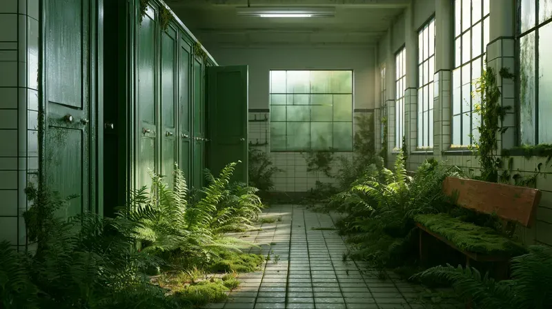 Abandoned Pools Art Generator