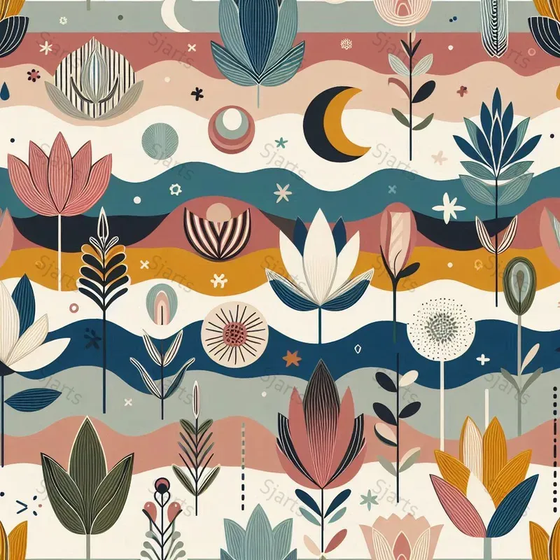 Modern Minimalist Boho Patterns