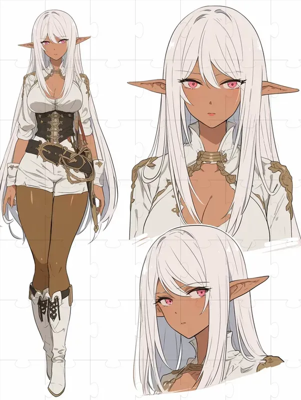 Anime Character Reference Sheets