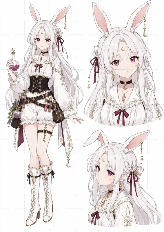 Anime Character Reference Sheets