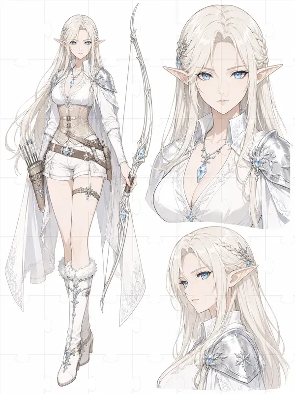 Anime Character Reference Sheets