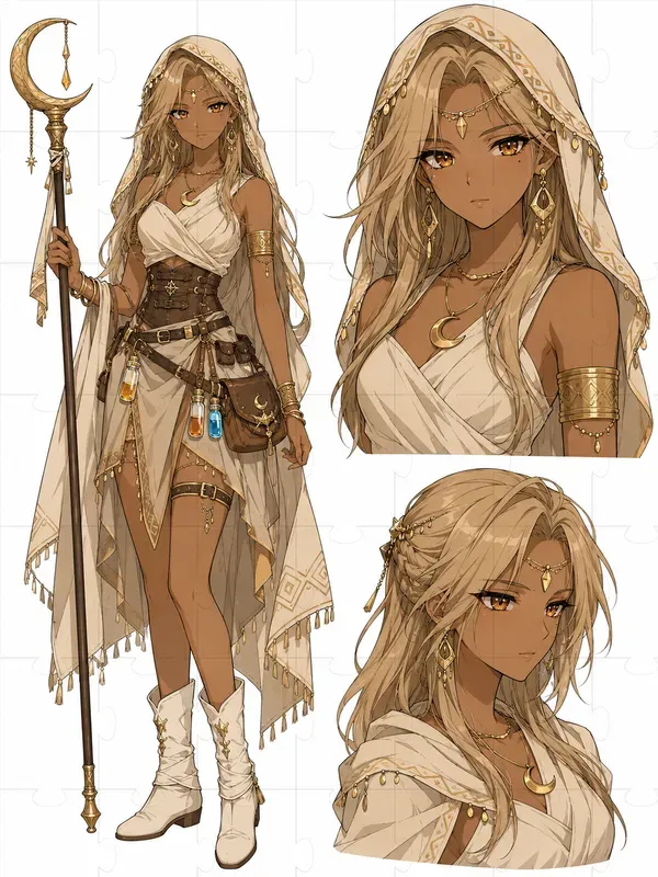 Anime Character Reference Sheets