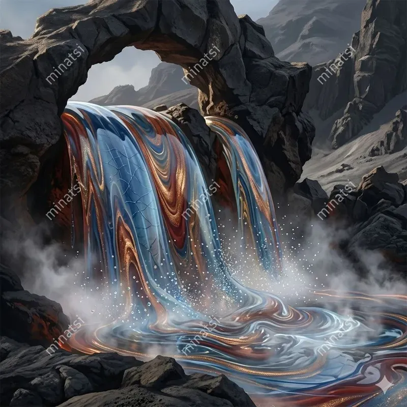 Naturalist Molten Murano Volcanism