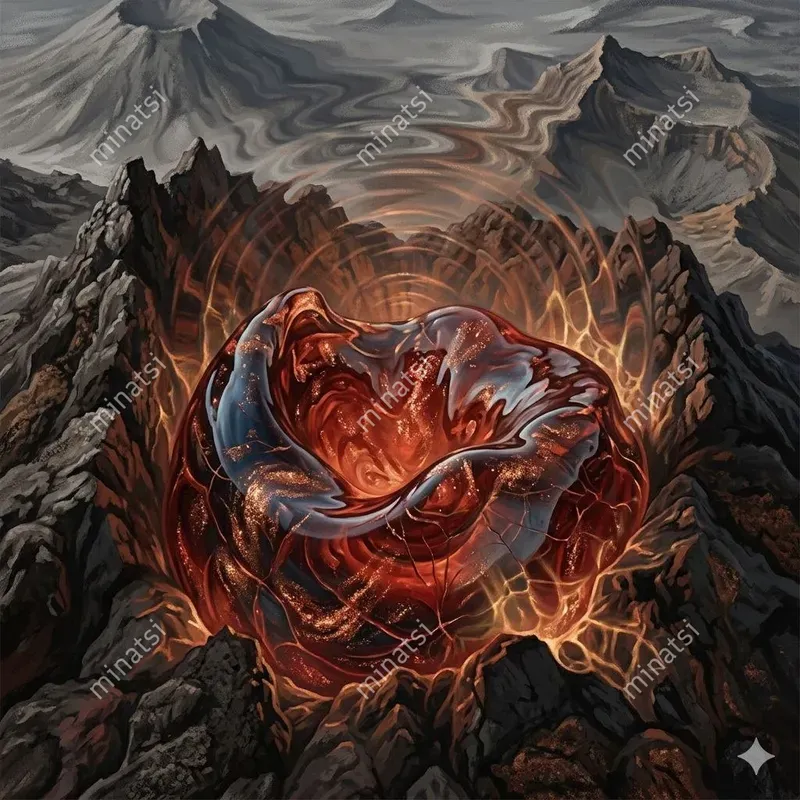 Naturalist Molten Murano Volcanism