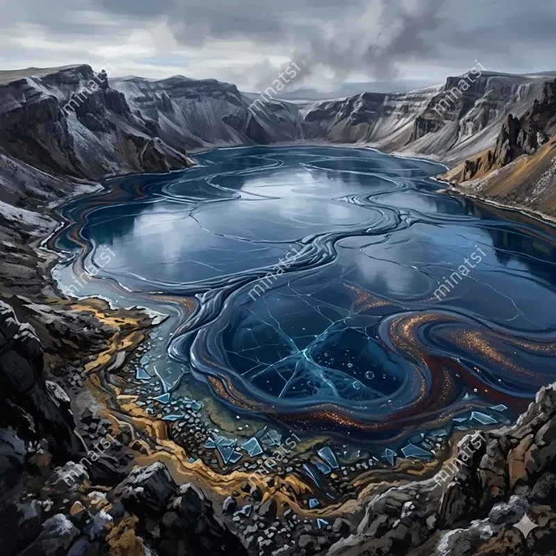 Naturalist Molten Murano Volcanism