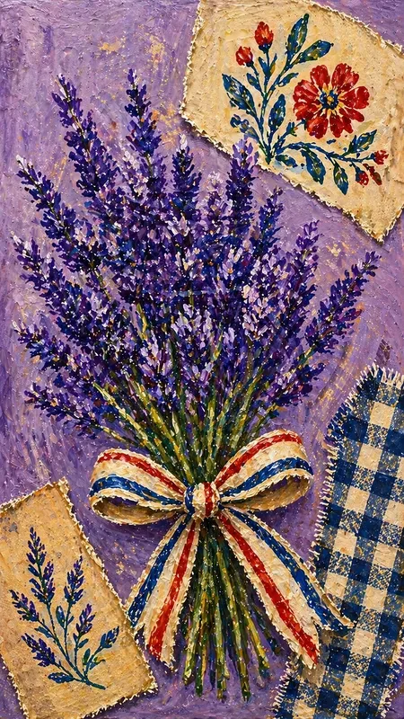 Acrylic French Folk Art Junk Journals