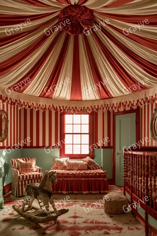 Circus Stripe Interiors