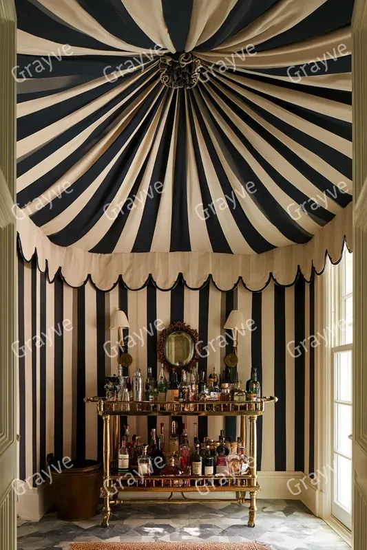 Circus Stripe Interiors