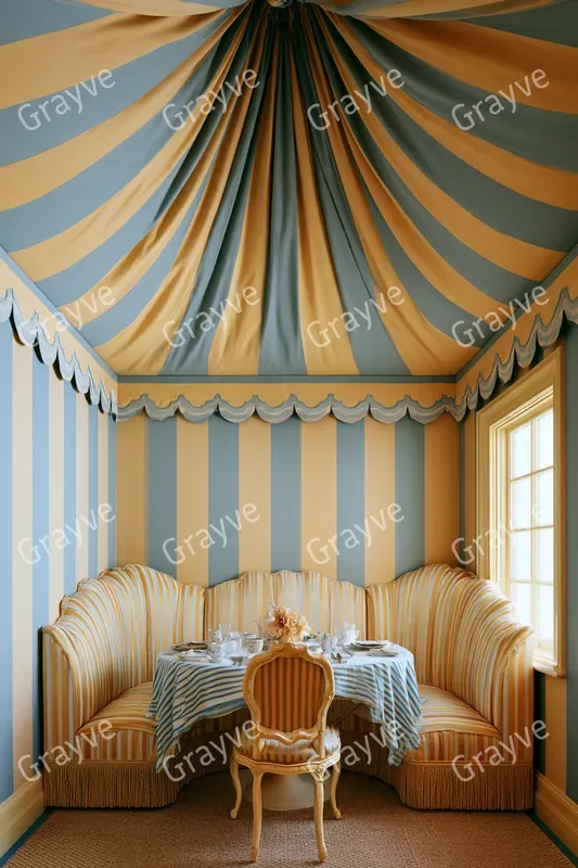 Circus Stripe Interiors