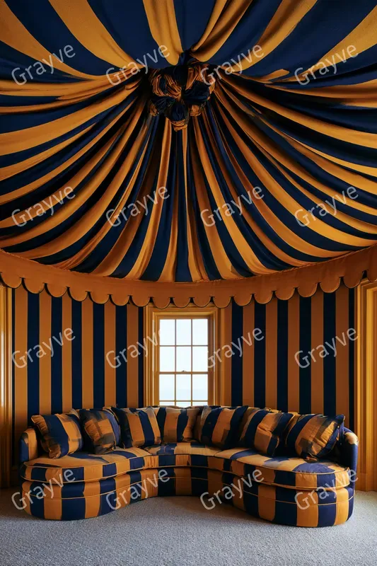 Circus Stripe Interiors