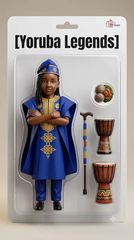 African Action Figures