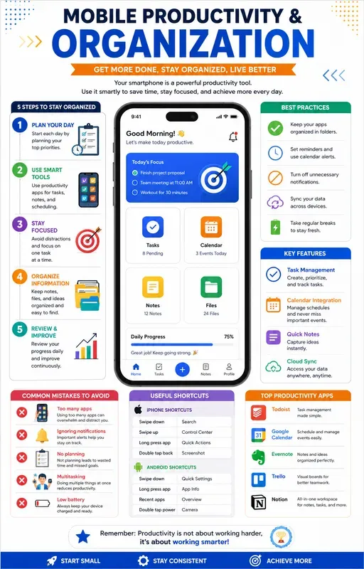 Smartphone Infographic Bundles