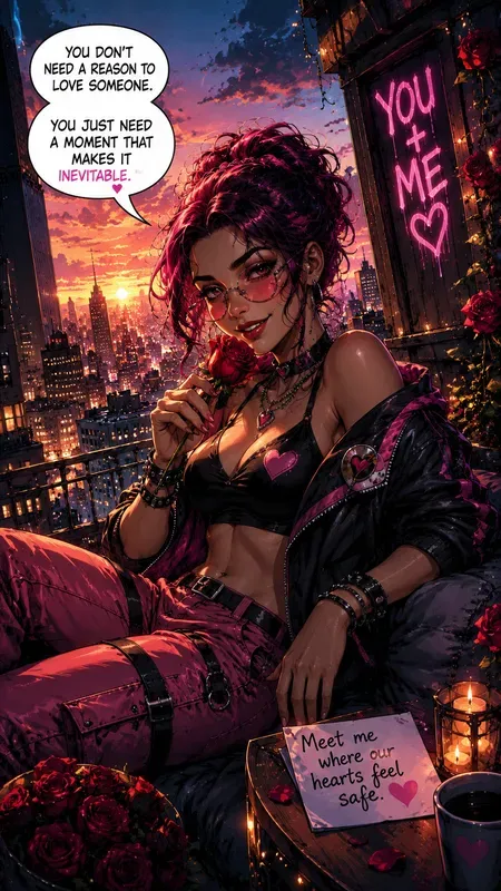 Vibrant And Glossy Comic Characters