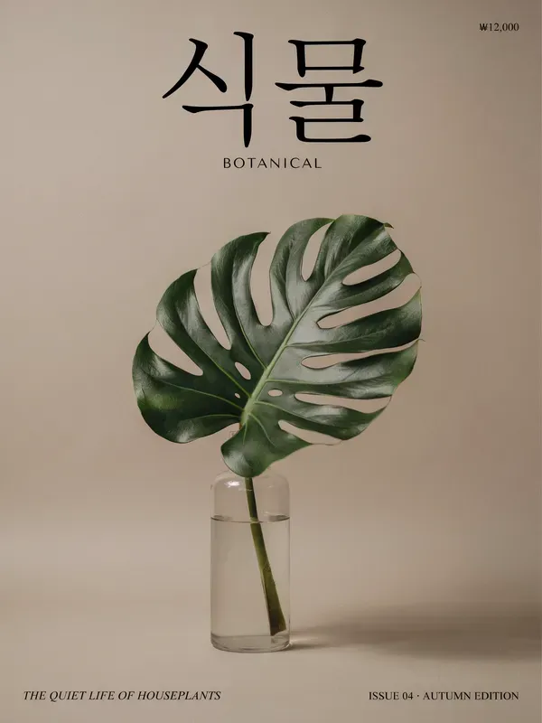Minimalist Korean Magazine Cover Creators