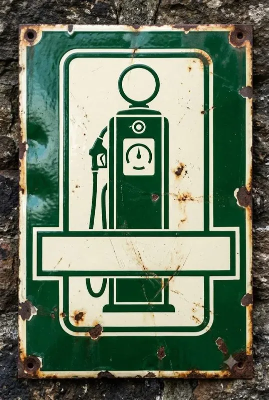 Vintage Enamel Sign Studios