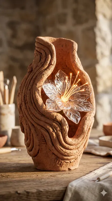 Biomorphic Techcraft Vases