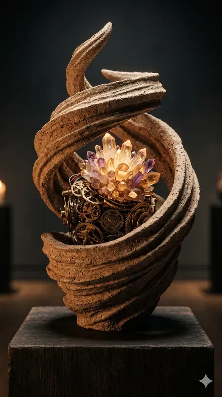 Biomorphic Techcraft Vases