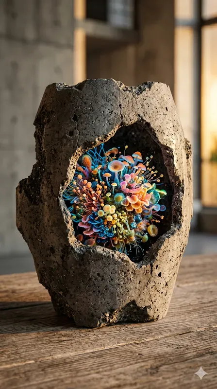 Biomorphic Techcraft Vases