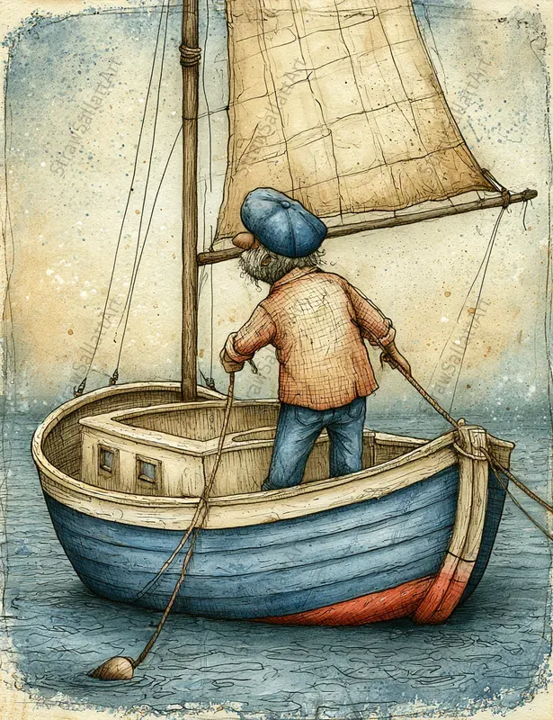 Romantic Fisherfolk Junk Journal Pages