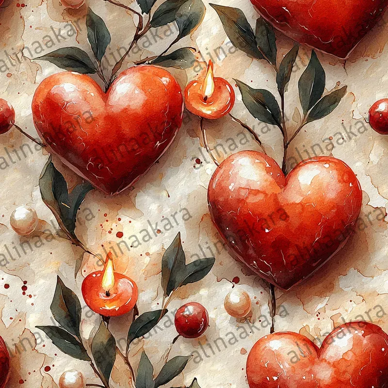 Valentines Romantic Pattern Packs